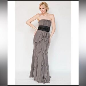 Vera Wang Strapless Dress